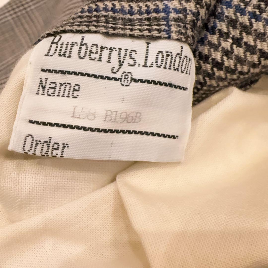 美品 バーバリー オシャレ ビジネススーツ L