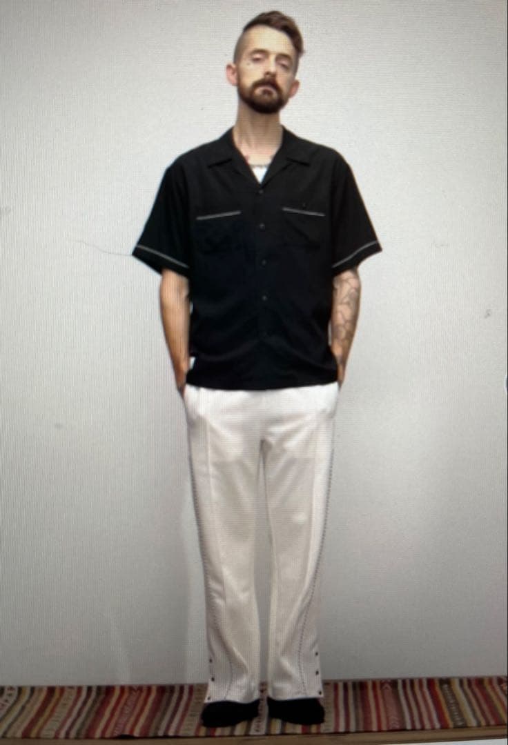 Schott BOWLING SHIRT ショット ボーリングシャツ　刺繍　美品