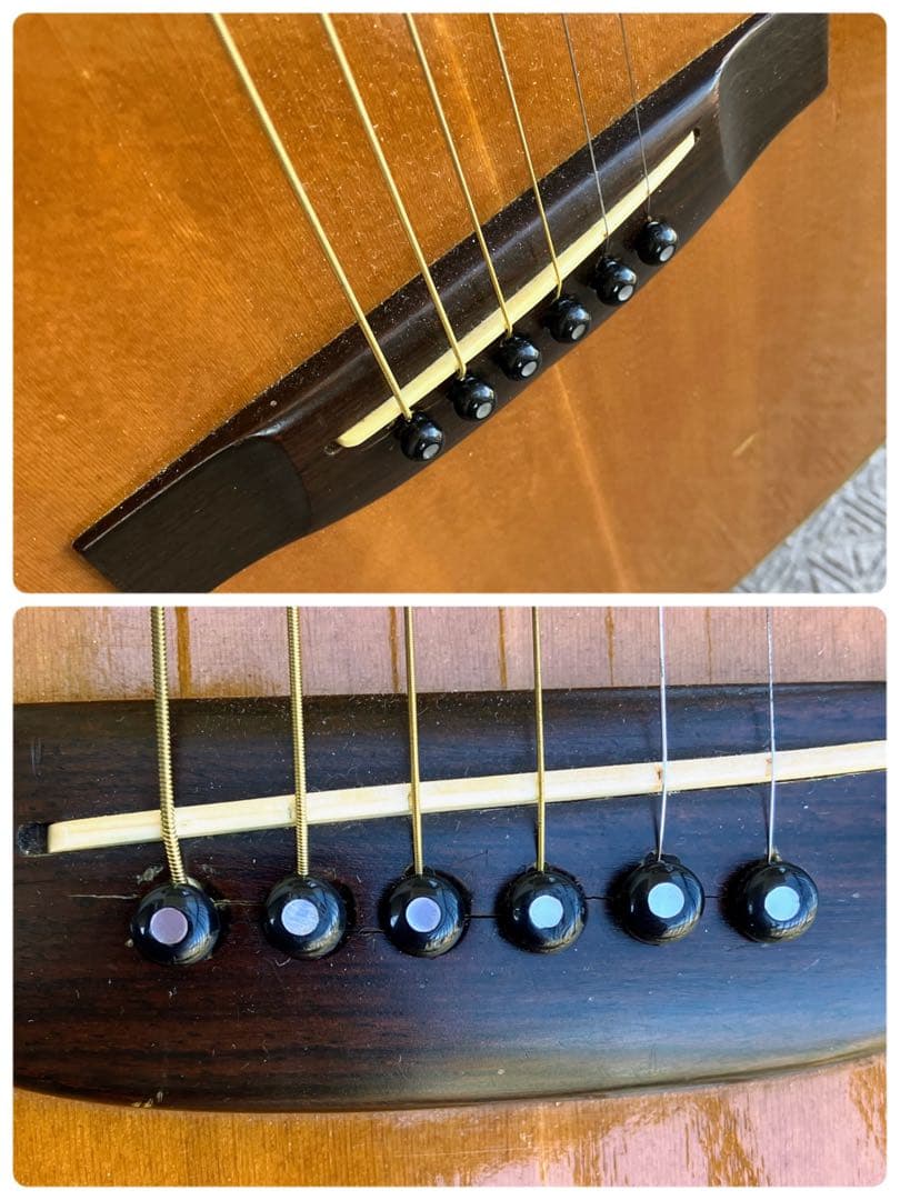 ★激レア！YAMAKI G50 縦ロゴ ギャラガーモデル TOP単板 ギター ★