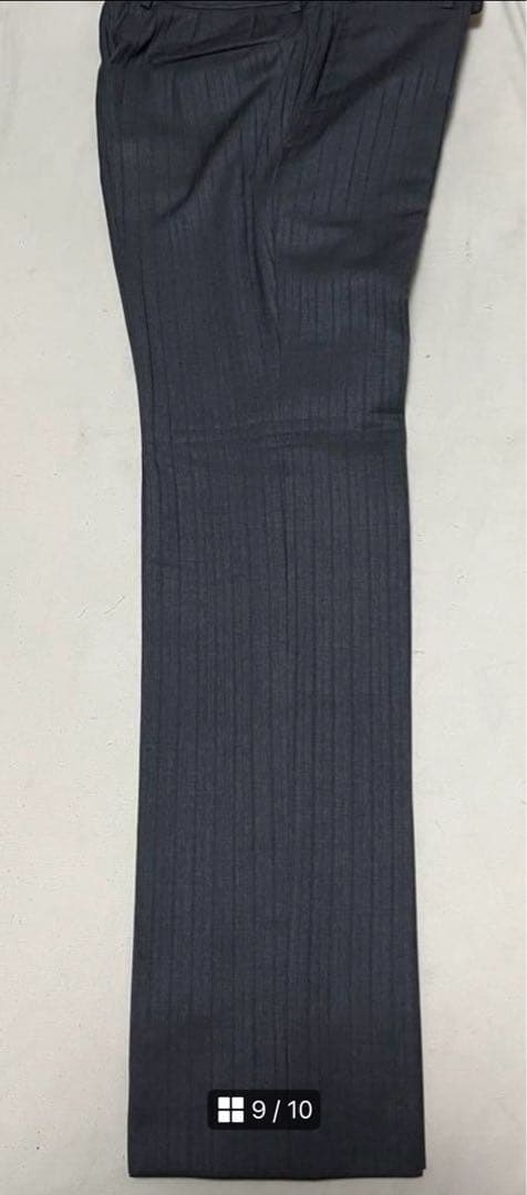 PSFA グレーシャドーストライプ 3ピーススーツセットアップ