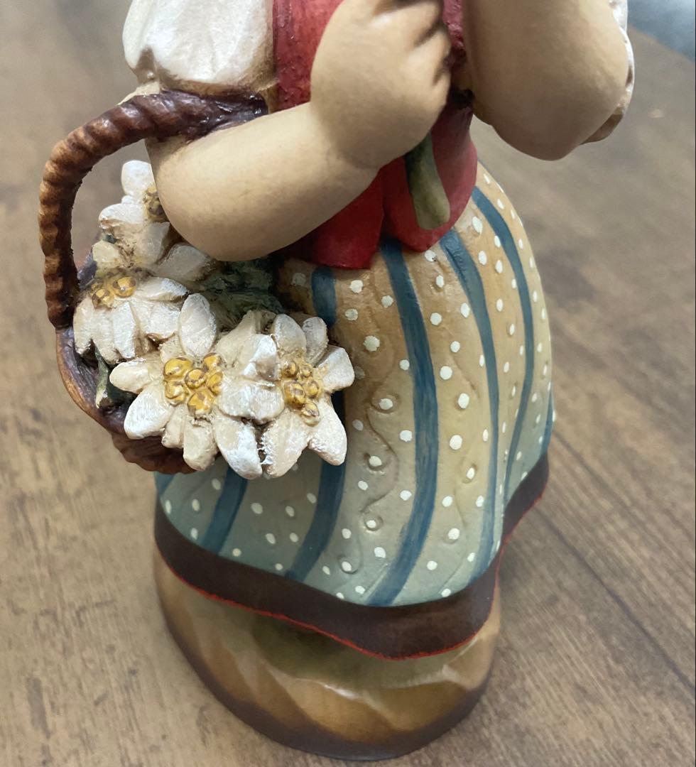 【廃番品】ANRI（アンリ）/少年少女の置物2体セット（アンティーク）