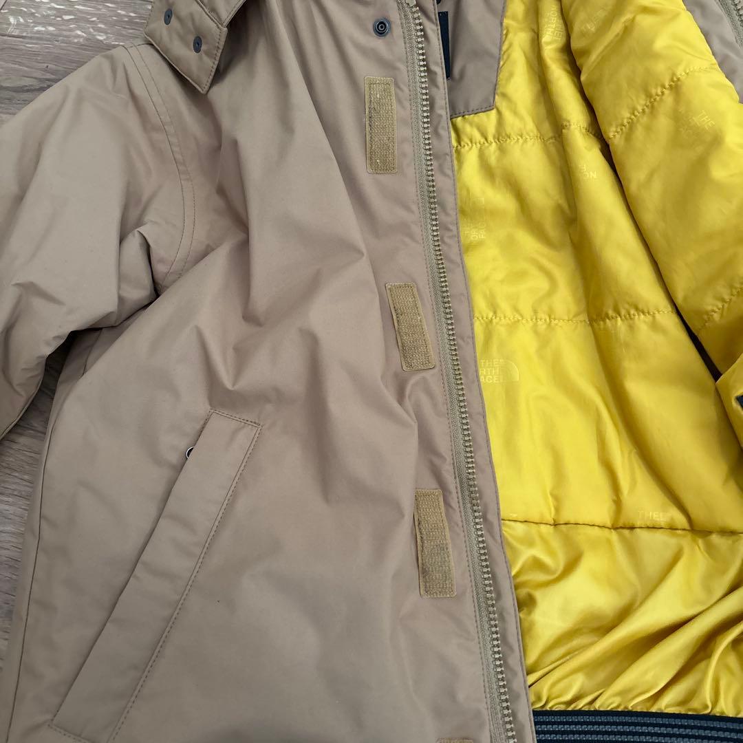 値下げ！THE NORTH FACE フード付きジャケット ブラウン　120