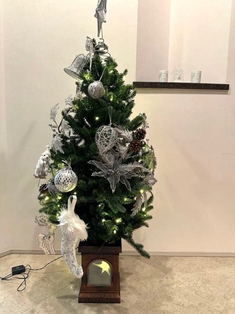 クリスマスツリー　120cm クリスマスオーナメントセット　MAJOTREE