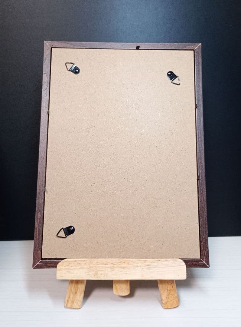 羊毛フェルト 絵画 「クリスマスのキラキラに夢中」