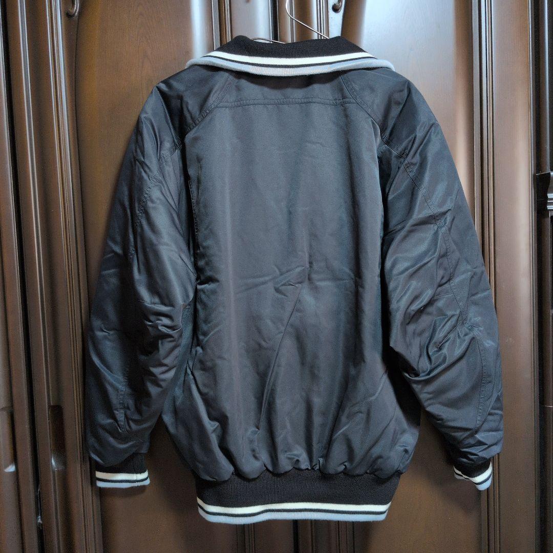 デサント:メンズ:Oサイズ:野球:グランドコート:黒