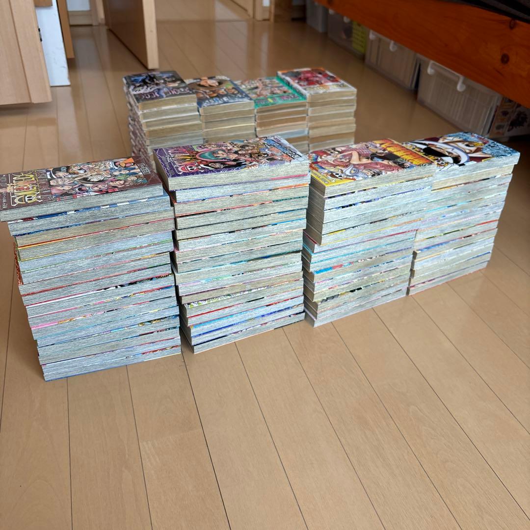 ONE PIECE 1巻から104巻と106巻