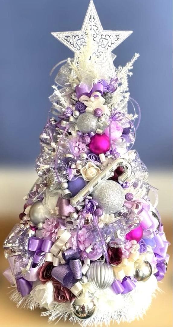 紫白クリスマスツリー❣️ayu❣️6点セット❣️