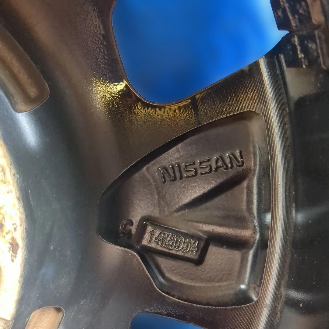 ②ニッサン セレナ純正アルミホイール 2本 送料込み