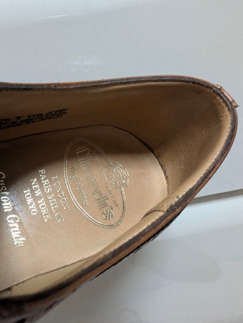 church's チャーチ 内羽根 ウイングチップ ウィングチップ