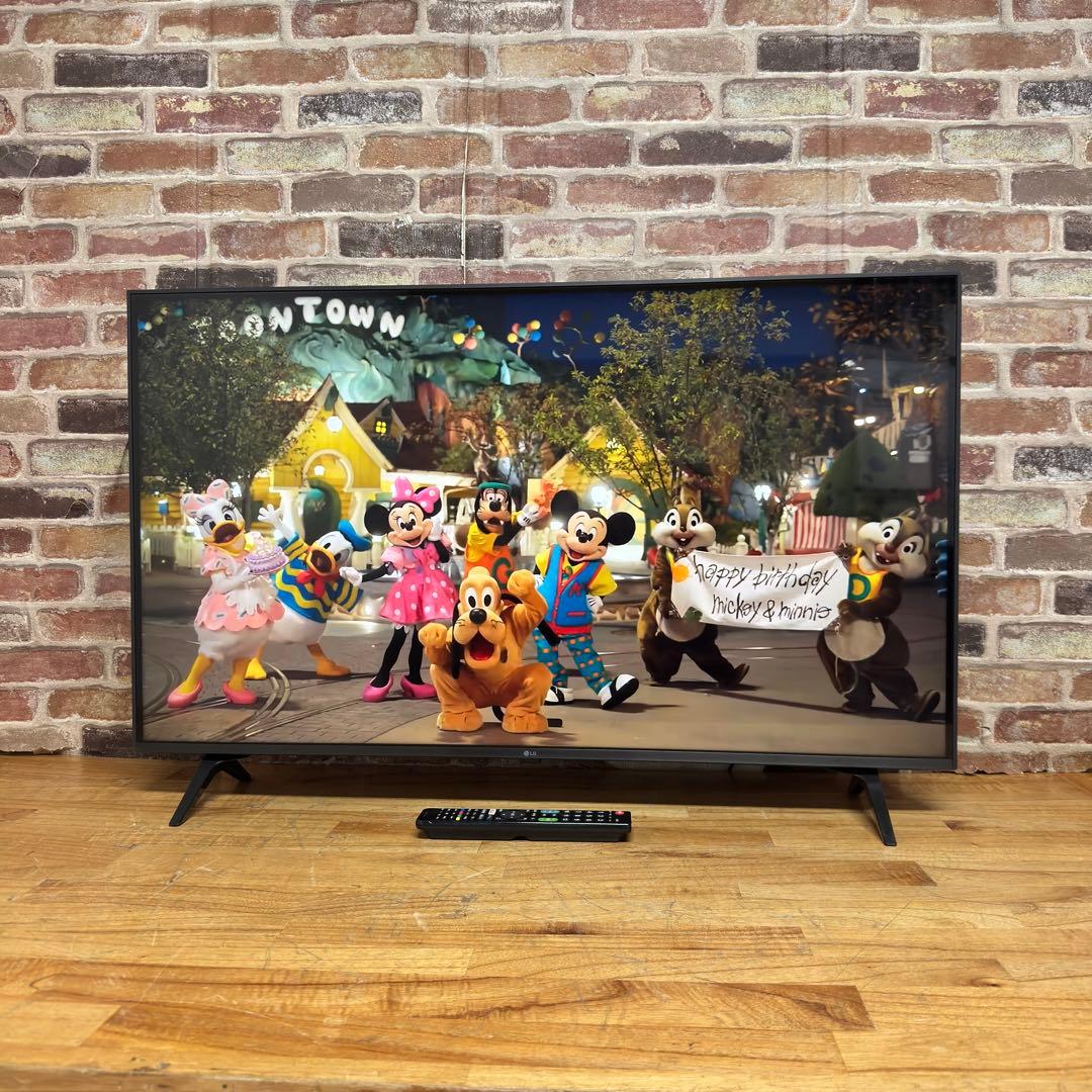 LG 43V型 4K液晶テレビ 43UM7300EJA スマートテレビ アプリ○