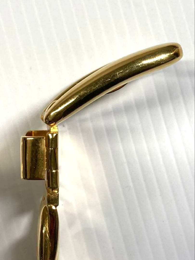 美品　GUCCI グッチ　チェーンベルト　ゴールドカラー