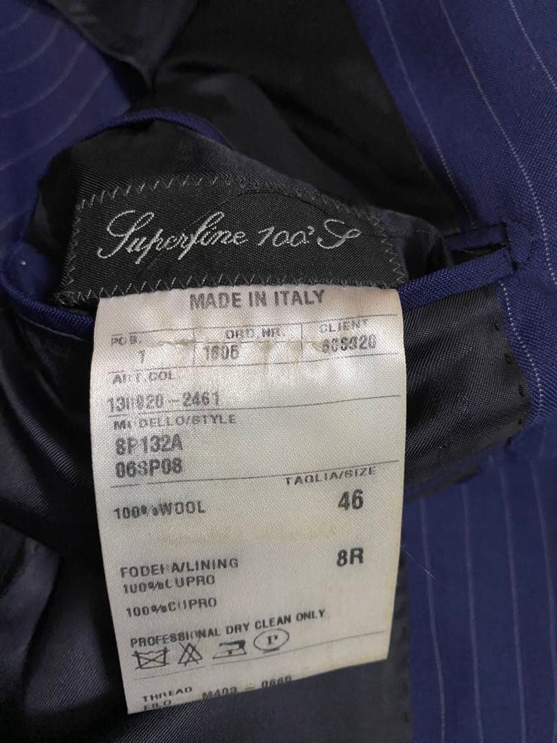 RRR様ご購入用Valditaro per SHIPS◆イタリア製◆メンズスーツ