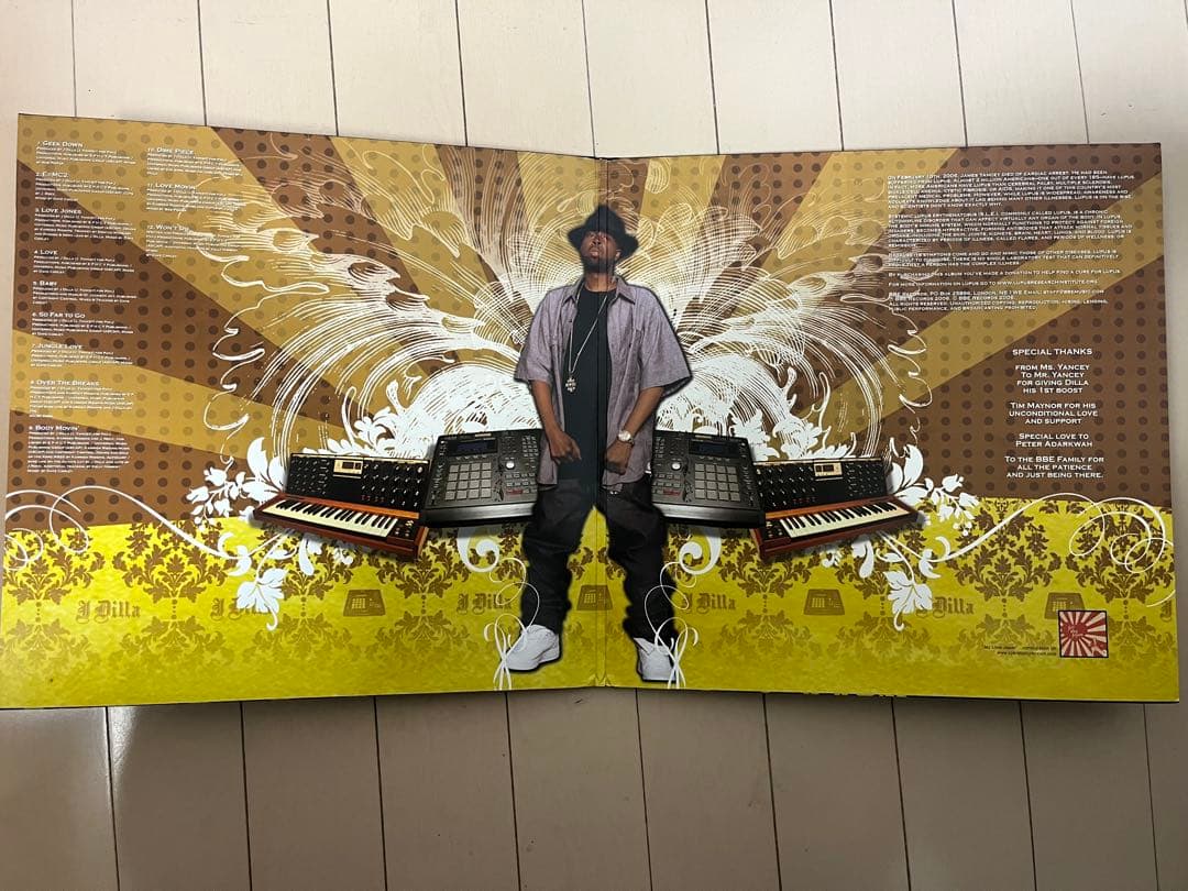 J Dilla SHINING INSTRUMENTALSレコード　2LP