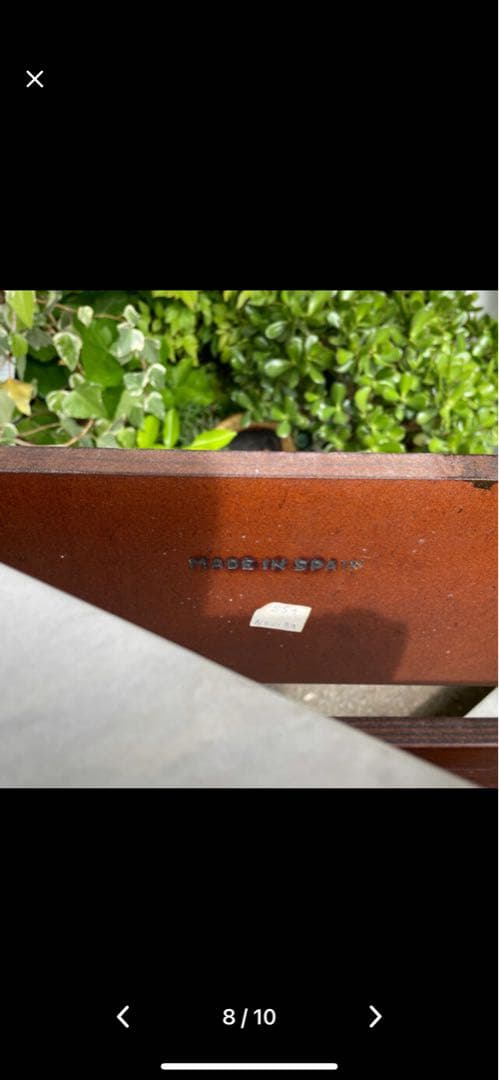 半額以下 スペイン製 大理石テーブル 木製テーブル 大理石天板