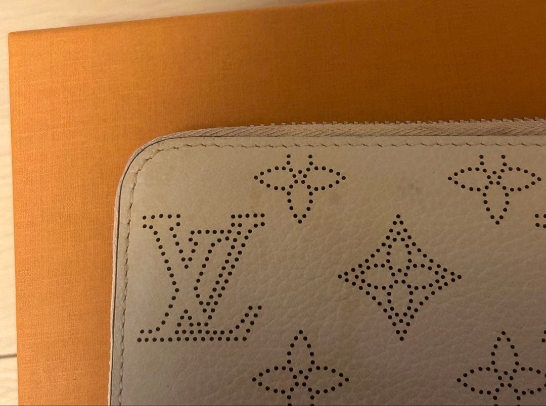 ニ*読様 ルイヴィトン ジッピーウォレット ブルーグラデーション マヒナ