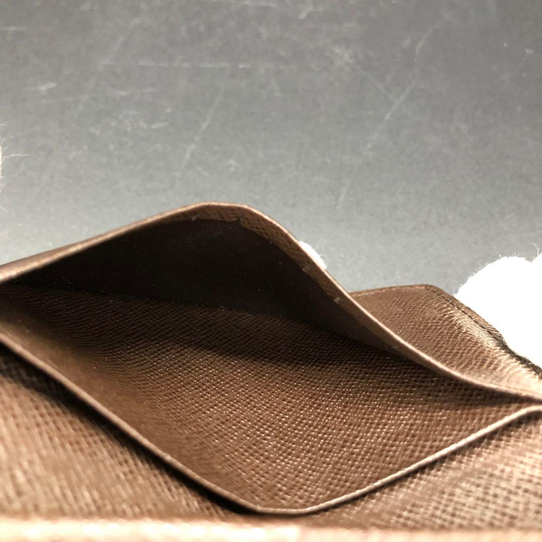 ルイヴィトン ダミエ カードケース 名刺入れ イニシャル入り