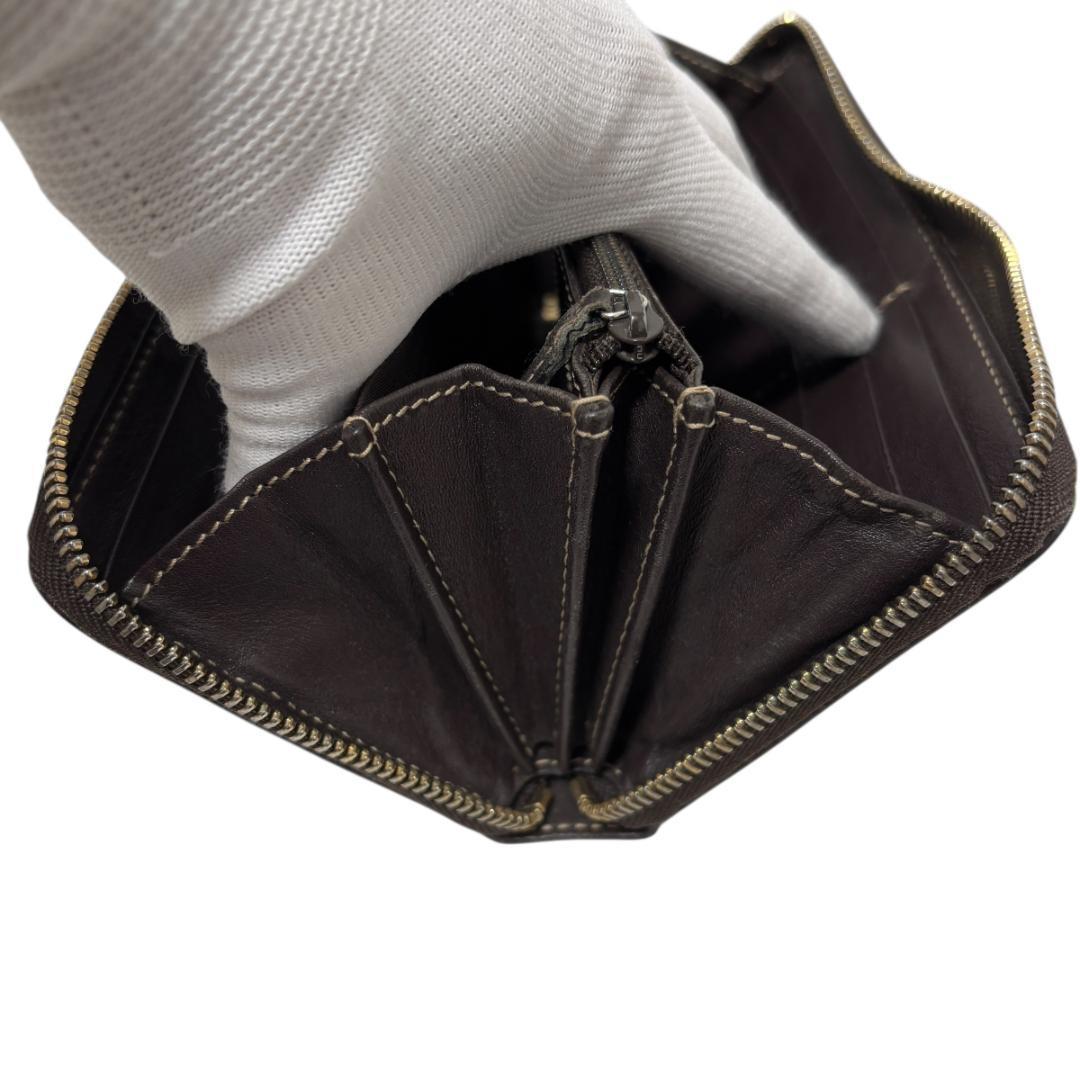 GUCCI グッチ GGキャンバス ラブリーハート ラウンドジップ 長財布