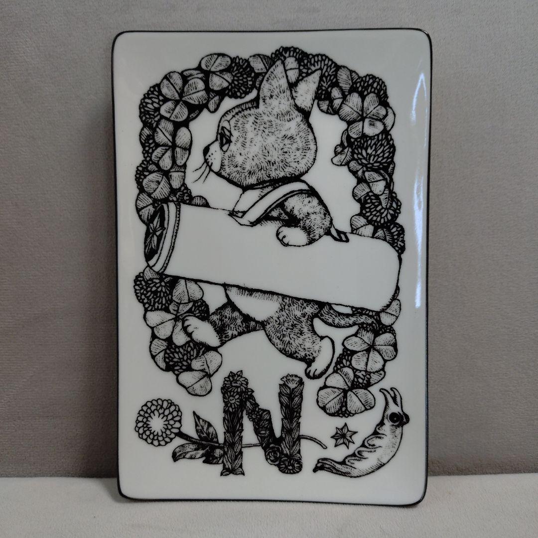 No.25　SMALL BOOK2（ニャンコ）　18cm長角皿　ヒグチユウコ