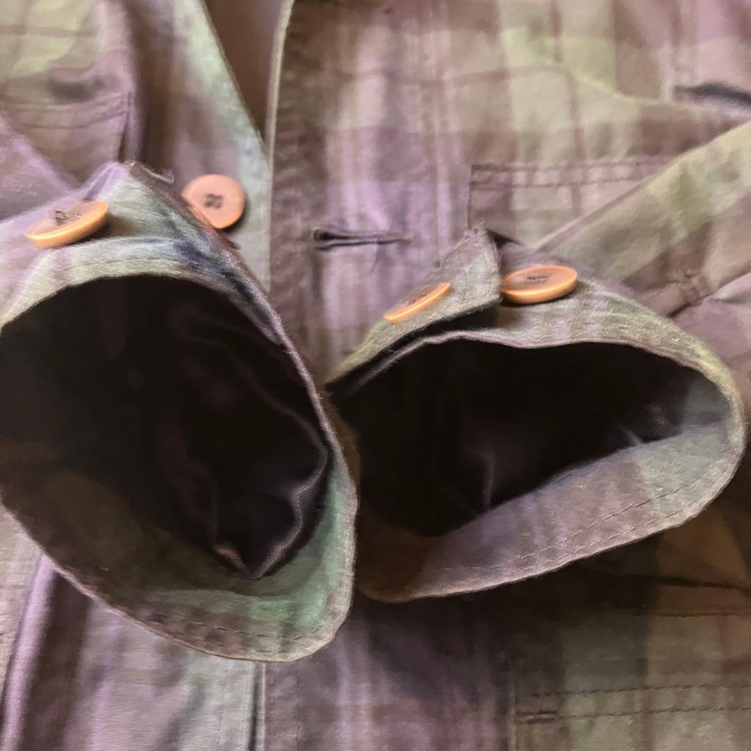 フィルソンガーメント　カバーオール ダークグリーン・ネイビー S オイルドコート