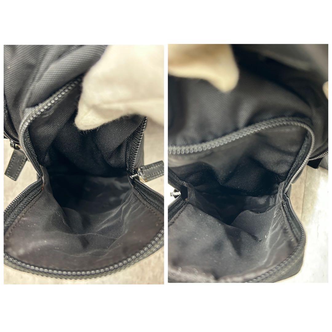 【良品】 グッチ ショルダーバッグ 2way メッセンジャーバッグ ブラック