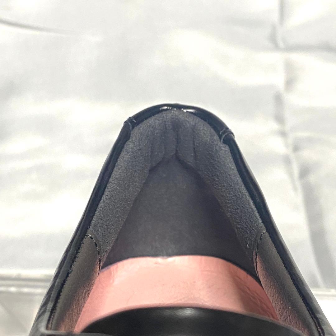 TOMOE 鞆ゑ　25cm TE600 ストレートチップ レザー 黒 ブラック