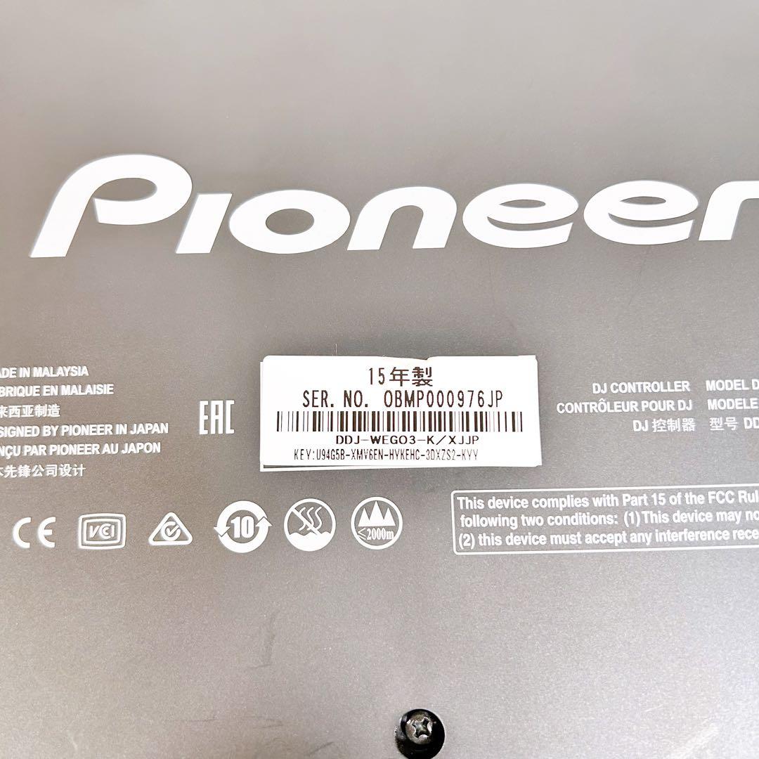 【動作品】Pioneer パイオニア　DDJ-WEGO3 DJコントローラー