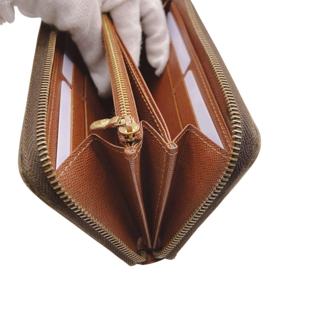 【美品】Louis Vuitton モノグラム ジッピーウォレット☆鑑定済みです