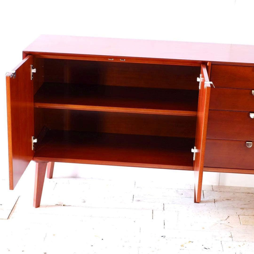 G 新品 北欧 リビングボード 160cm 収納 サイドボード キャビネット