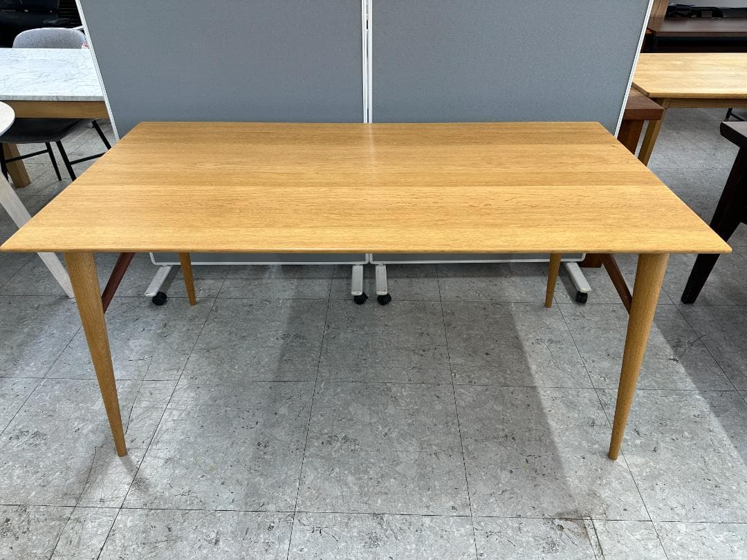 日進木工　ダイニングテーブル　WOT-681　ブラウン