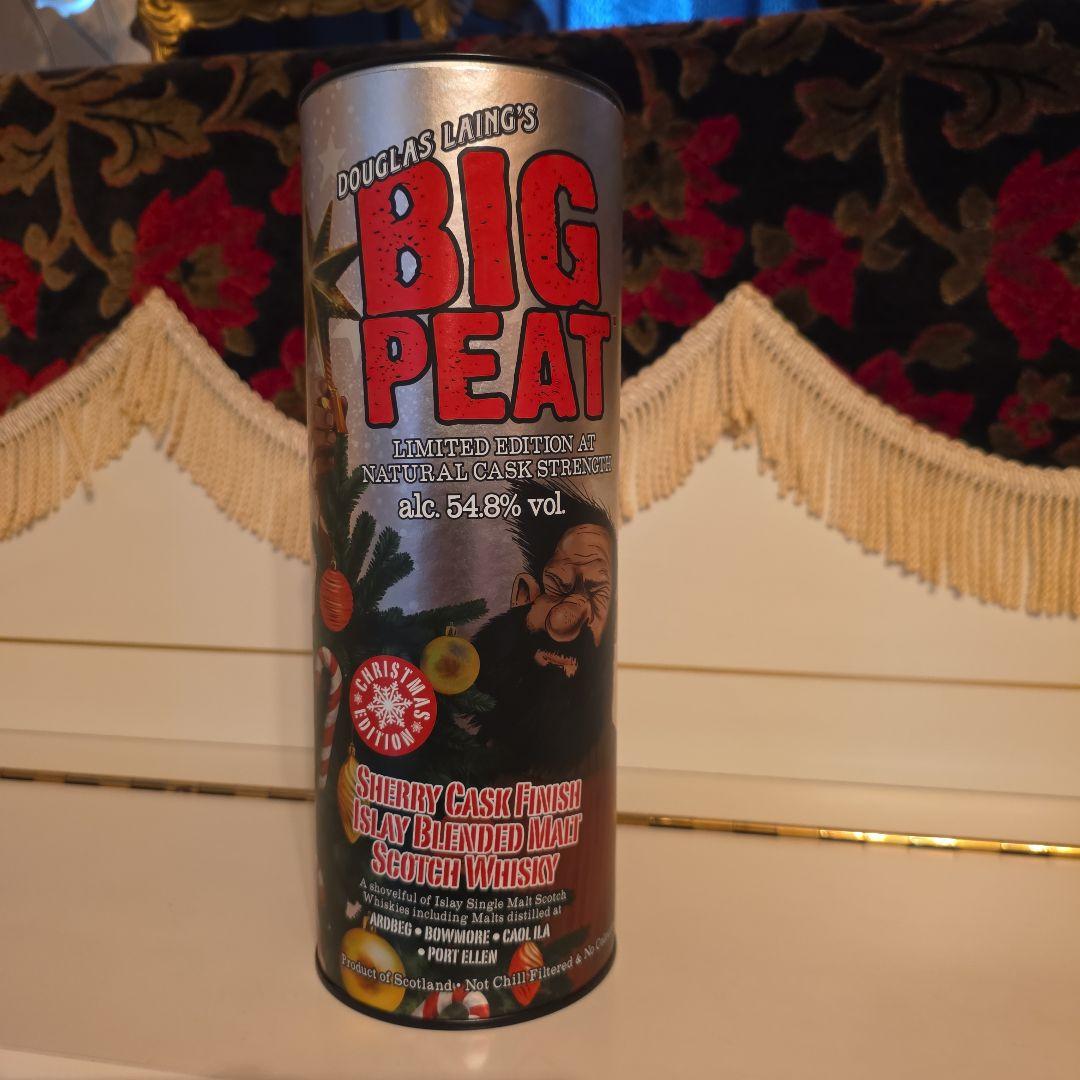 <終売>BIG PEAT限定版 2023クリスマス[ダグラスレイン]初のシェリー