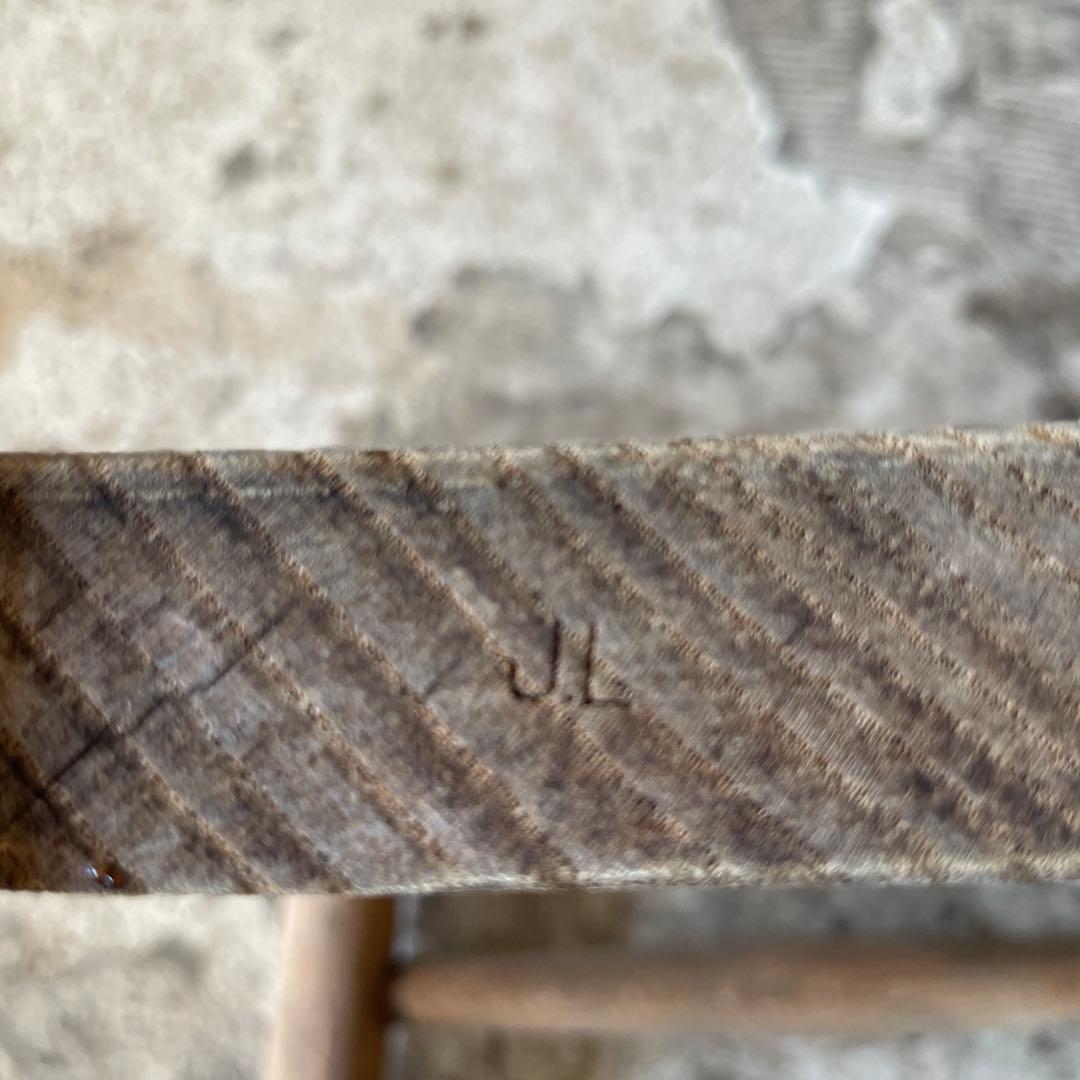 ビンテージ チャーチチェア　ダイニングチェア　カフェチェア　剥離 no3