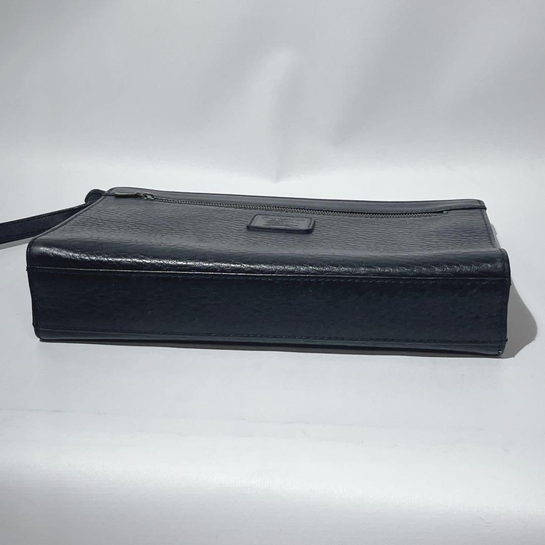 希少　バーバリー クラッチバッグ セカンドバッグ ノバチェック レザー