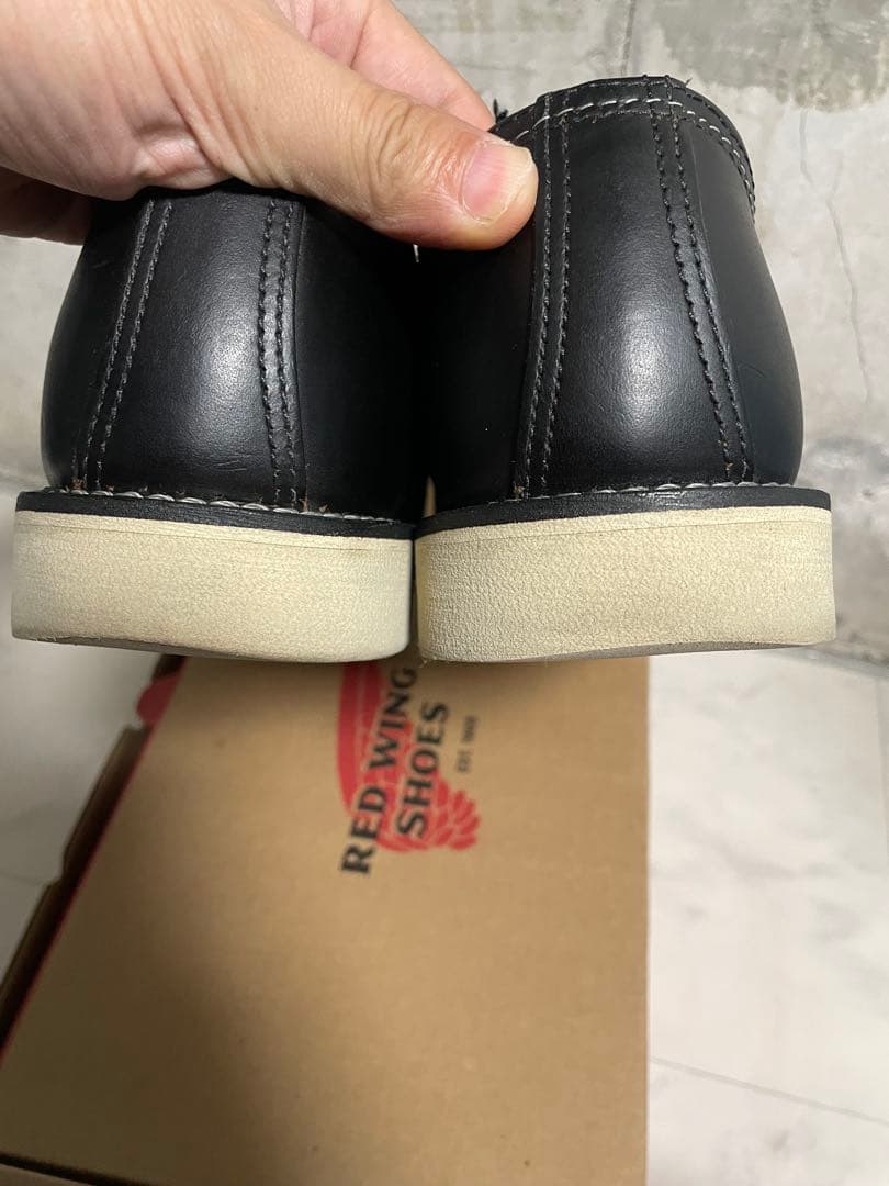 G*!様 【美品】レッドウイング8090 黒オックスフォード 27cm 箱付
