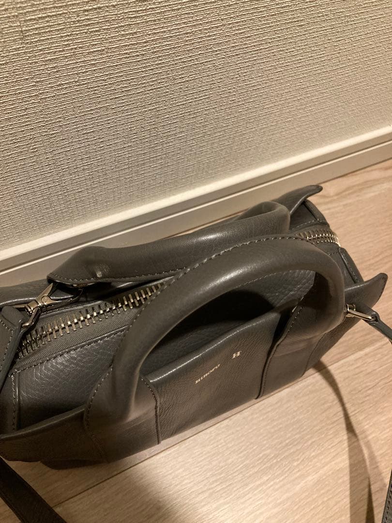 現行ヒロフ HIROFU ショルダーバッグ【ランポ】レザーハンドバッグ 2WAY