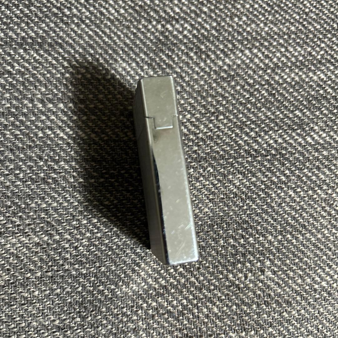 開閉音 良好　デュポン　ガスライター　シルバー　ヘアライン　ライン2s