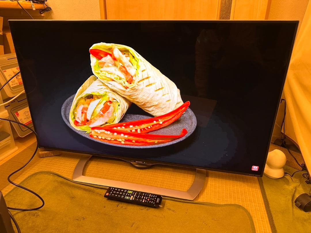 SHARP シャープ　スマートテレビ　4K対応45型　LC-45US40 極美！