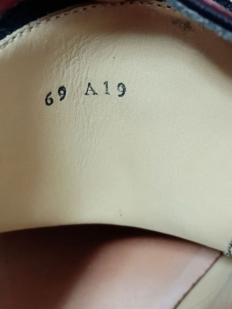 Lloyd footwear ブラックモンクストラップ革靴 25cm.