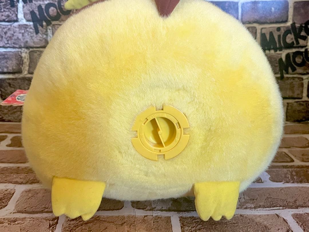 希少 ポケモン 明治 カール懸賞当選品　ピカチュウおしゃべり貯金箱　等身大