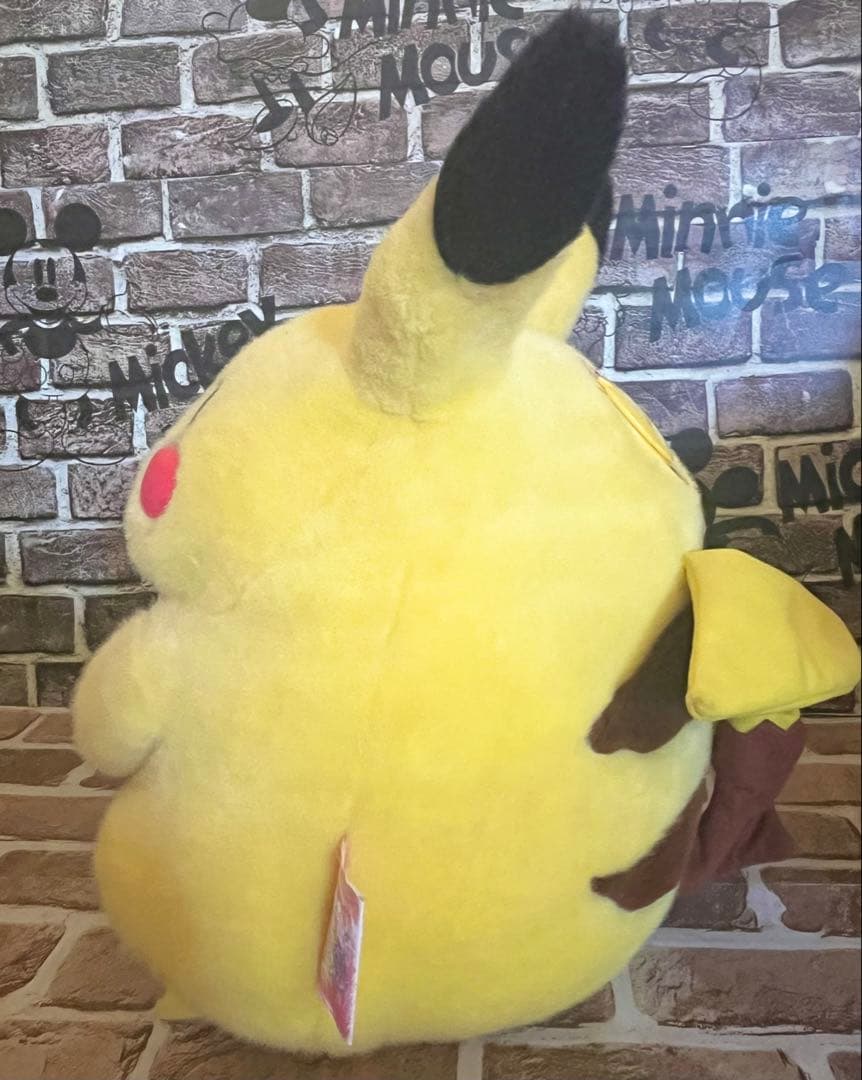 希少 ポケモン 明治 カール懸賞当選品　ピカチュウおしゃべり貯金箱　等身大