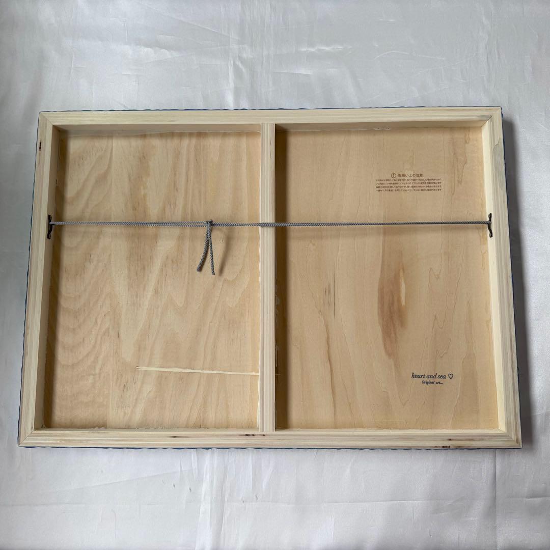 レジンアート　男前シリーズ　BIGパネル　海アート　オーシャンアート