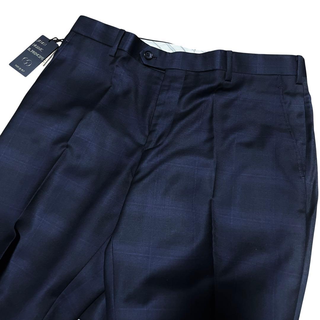 シーサー 合計10万 尾州織りイルプリンチペ タータンチェックスーツ