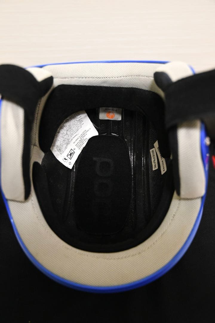 POC スキー用ヘルメット 青（FIS）