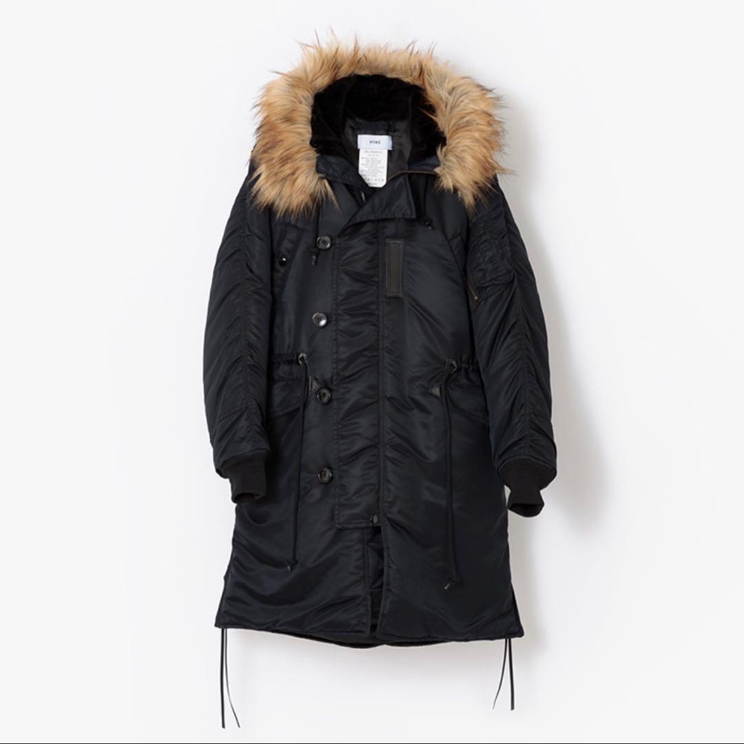 HYKE Biotop別注 ハイク N-3 JACKETミリタリーコート