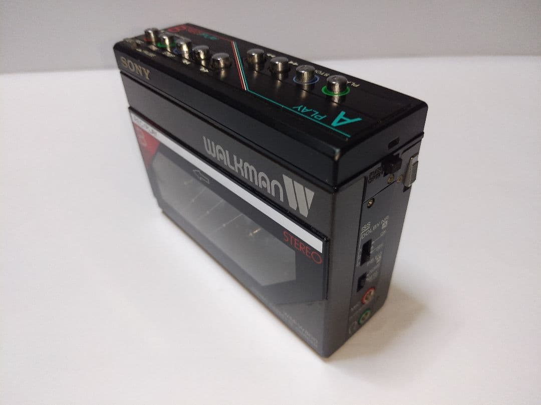 ダブルカセット ウォークマン WM-W800【録音再生 動作せず・ジャンク】