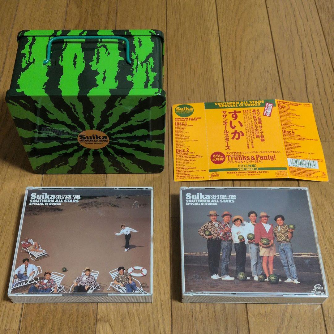 サザンオールスターズ　すいか他　ライブCD DVDセット　おまけ付き