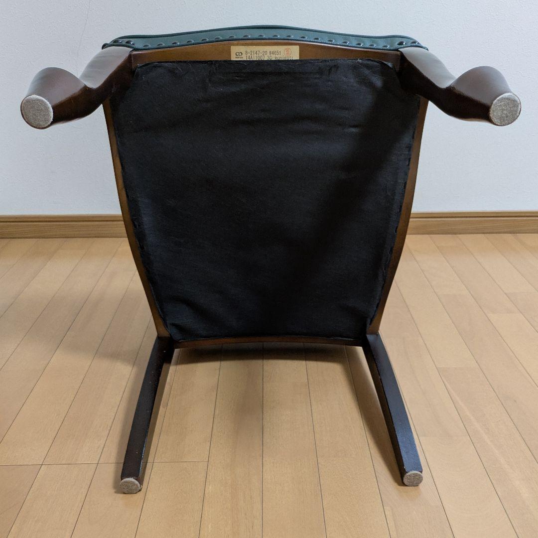 maruni マルニ ダイニングチェア ベルサイユチェア 猫脚 籐 ハイバック④