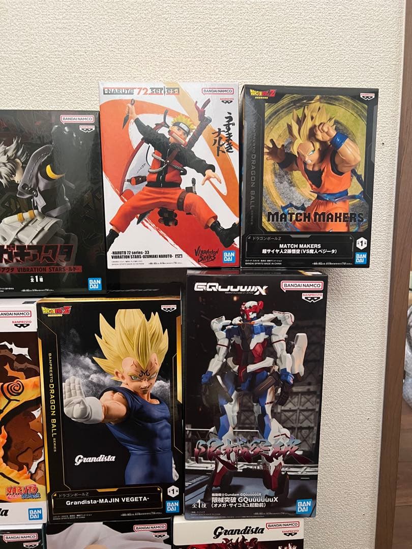 ヒロアカ　ダンダダン　ドラゴンボール　ガチアクタ　ワンピース　フィギュア　セット