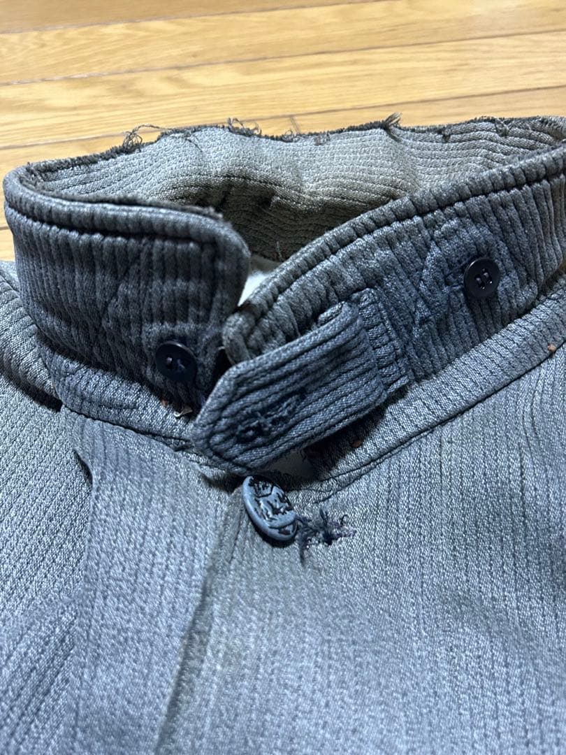 40年代 フランス コットンピケ ハンティング ジャケット