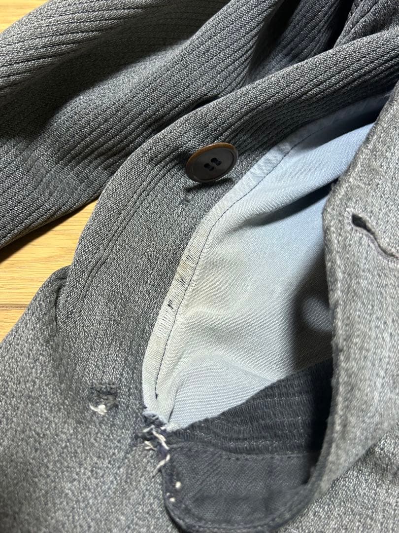 40年代 フランス コットンピケ ハンティング ジャケット