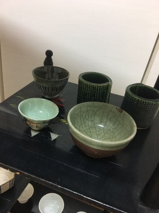 ◼️ぐい呑・茶碗・お猪口◼️20点＋飾り棚セット◼️